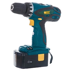 Дрель - шуруповерт аккумуляторная 18В 550об/мин 1,3А/ч кейс FIT