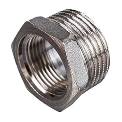 Футорка НВ 1'х3/4' никелированная STOUT