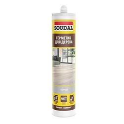 Герметик паркетный Soudal Серый 280 мл
