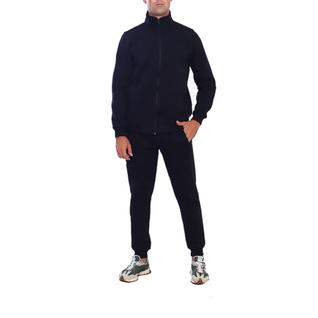 Мужской костюм с начесом цвет Черный размер 48 M98036N