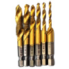 Набор сверл с метчиком 3,4,5,6,8,10 мм Skole