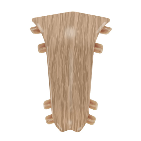 Внутренний угол для плинтуса К55 Комфорт Дуб