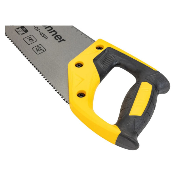 Картинка Ножовка по дереву 450 мм чистый рез Hanskonner НК1060-01-4511