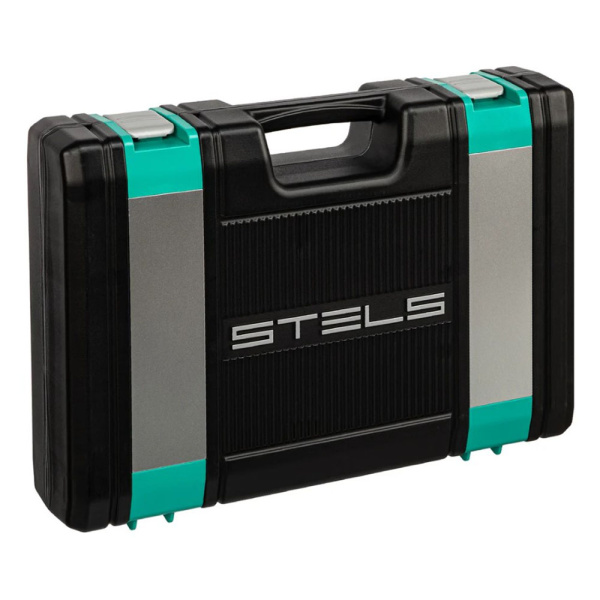 Картинка Набор инструментов пластиковый кейс 76 предметов STELS