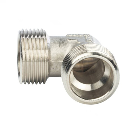 Картинка Угольник НН 3/4" никелированный STOUT