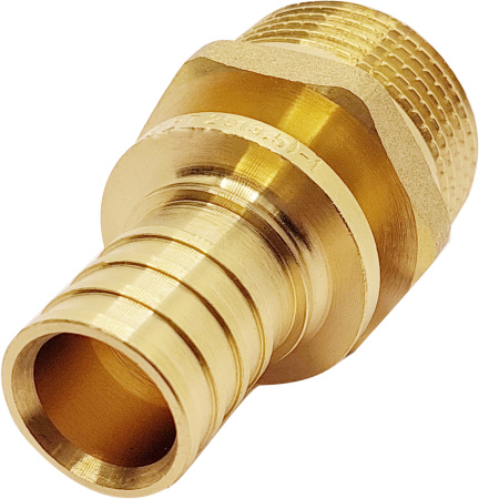 Картинка Переход НР 25-1" Латунь РОСТерм