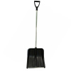 Лопата снеговая алюминиевой черенок с ручкой 38х37 Sturm