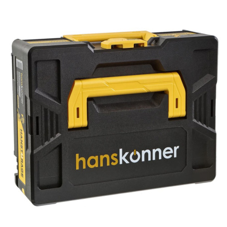 Картинка Винтоверт аккумуляторный ударный 18В 280Нм 1/4" 1х4 А/ч кейс Hanskonner PLATINUM