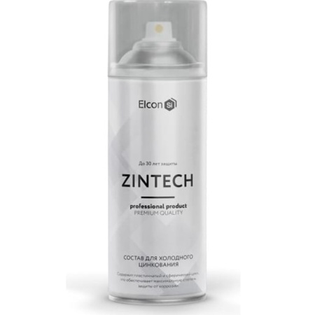Аэрозоль Elcon Zintech 520 мл Содержит пластичный цинк