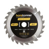 Диск пильный по дереву 165-20/16 24 зуба Hanskonner