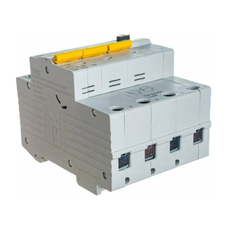 Картинка Выключатель автоматический дифференциальный АВДТ-34 3п+N С 25А 30мА 6кА IEK