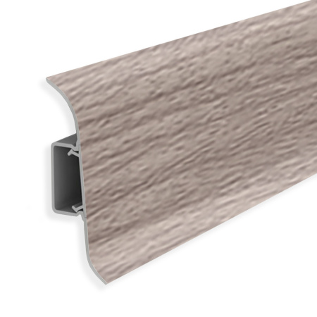 Плинтус К55 Комфорт 2,5 м Дуб снежный