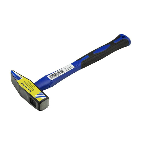 Картинка Молоток слесарный 500 г с фиберглассовой рукояткой МастерАлмаз