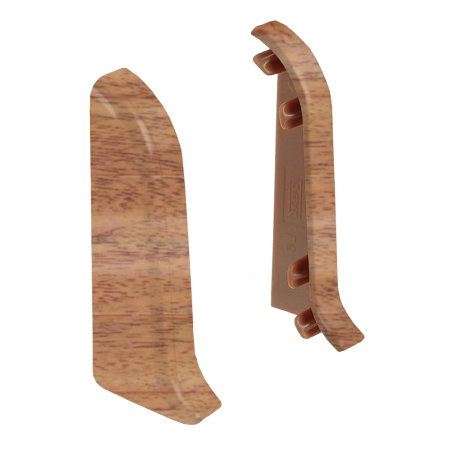 Торцевые заглушки для плинтуса К55 Комфорт 2 штуки Мербау