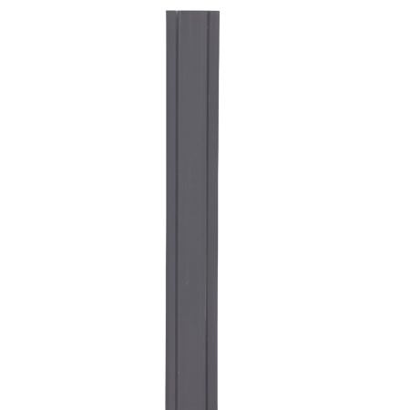 Штакетник П-образный Серый Прямой 1500х110 мм 
