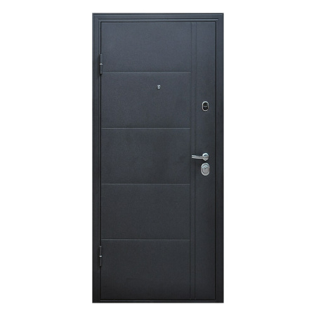 Картинка Дверь Форпост Эверест Царга Б 860х2050 правая с цилиндрическим замком и дверной фурнитурой