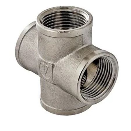 Крестовина ВВ 1/2' никелированная VTr.760.N.0004 VALTEC
