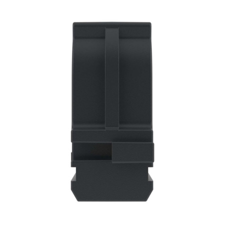 Картинка Держатель-клипса с защелкой 16 мм Черная для труб DKC