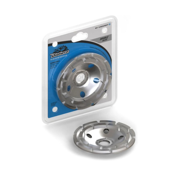 Картинка Чашка алмазная двухрядная 125 мм Diaforce Double Basic