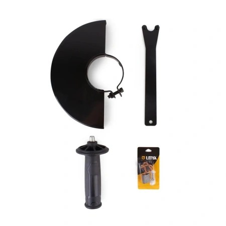 Картинка Угловая шлифовальная машинка 3000 Вт 230 мм 6600 об/мин болгарка Leiya LY-S23001