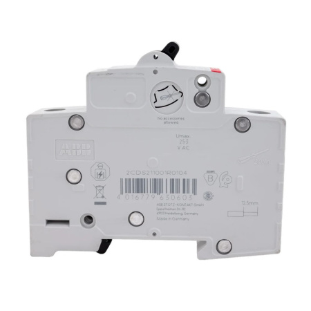 Картинка Автоматический выключатель 1п SH201 С 10А 6.0кА ABB