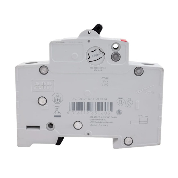 Картинка Автоматический выключатель 1п SH201 С 10А 6.0кА ABB