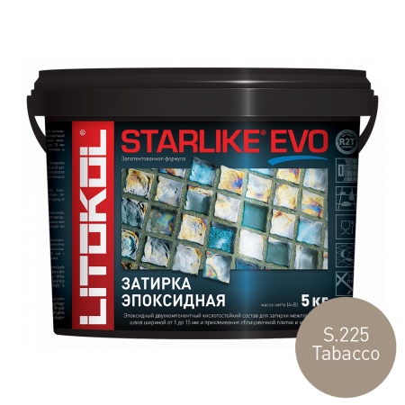 Литокол Старлайк ЭВО S 225 Tabacco 5 кг