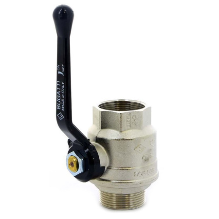 Картинка Кран шаровой 1 1/2' ВН полнопроходной ручка OREGON 305 Bugatti