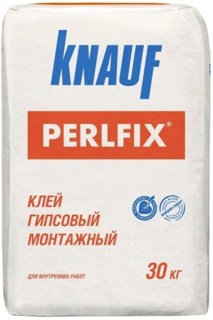 Кнауф Перлфикс Клей гипсовый 30 кг