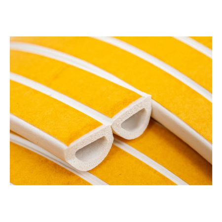 Картинка Уплотнитель 10х12 мм Белый 50 м ТЕСН-ТОР D