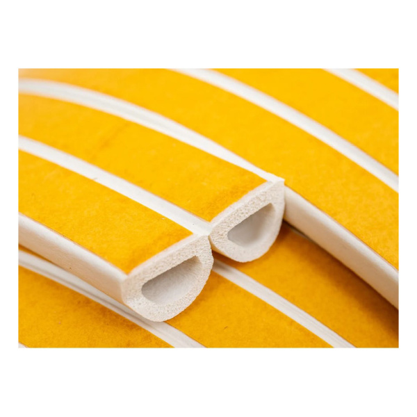 Картинка Уплотнитель 10х12 мм Белый 50 м ТЕСН-ТОР D