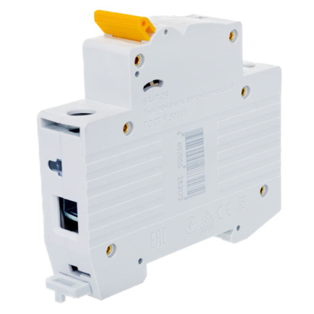 Картинка Выключатель автоматический 1п 10А С ВА47-29 4.5кА IEK