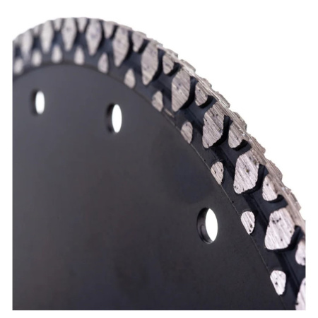 Картинка Круг алмазный супер турбо Черный 230х22,23х2,2 мм Hilberg