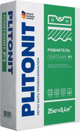 Плитонит Р1 PRO 25 кг ровнитель для пола