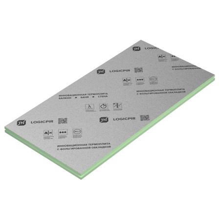 Картинка Плита теплоизоляционная 1190х590х30 мм ТЕХНОНИКОЛЬ LOGICPIR