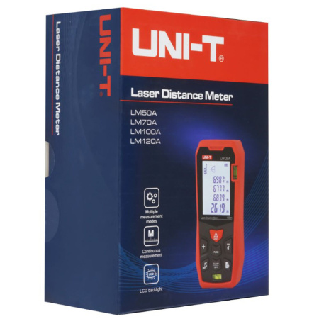 Картинка Лазерный дальномер UNI-T LM70A 13-1161