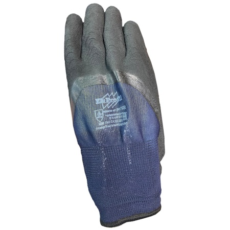 Перчатки Профил с черным обливом утепленные цвет Синий