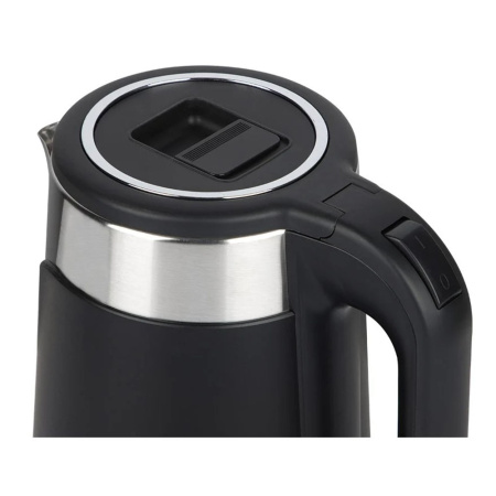 Картинка Чайник HS-1043 на 1.7 л двойной корпус Черный HomeStar