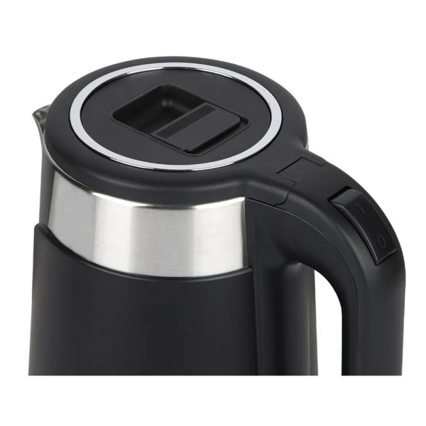 Картинка Чайник HS-1043 на 1.7 л двойной корпус Черный HomeStar