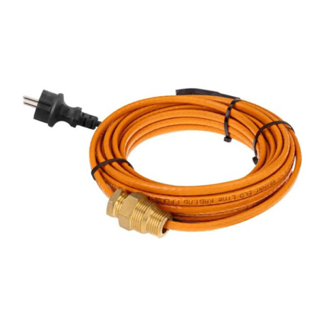 Кабель греющий саморегулирующийся пищевой SRP 10HTM2-CT в трубу 10 м/100Вт REXANT