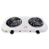Изображение Плита Электрическая 2 конфорки настольная ПЭ-2КС УМНИЦА спираль Белая 2000 Вт Электроплитка Картинка Плита Электрическая 2 конфорки настольная ПЭ-2КС УМНИЦА спираль Белая 2000 Вт Электроплитка