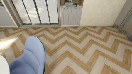 Картинка Керамогранит БерезаКерамика Прима GP 600х151 мм бежевый