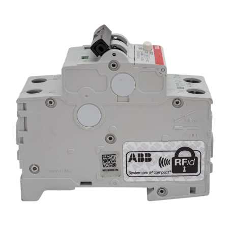 Картинка Автоматический выключатель дифференциального тока  DS201 1P+N С 10А 4.5kA 30мА AС 230В ABB