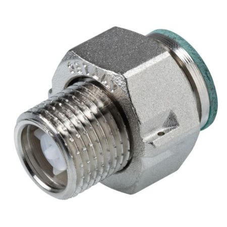 Полусгон 1/2' с накидной гайкой и обратным клапаном VTr.612.N.0004 VALTEC