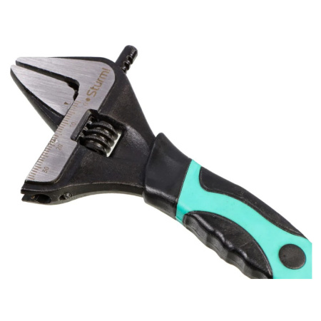 Картинка Ключ разводной 150 мм усиленные тонкие губки ПРОМО Sturm