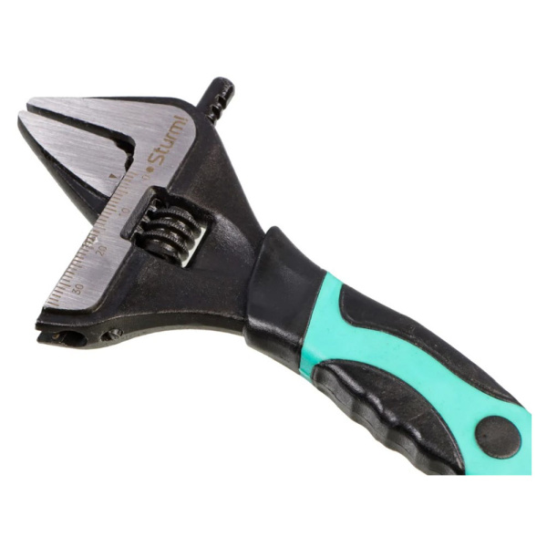 Картинка Ключ разводной 150 мм усиленные тонкие губки ПРОМО Sturm