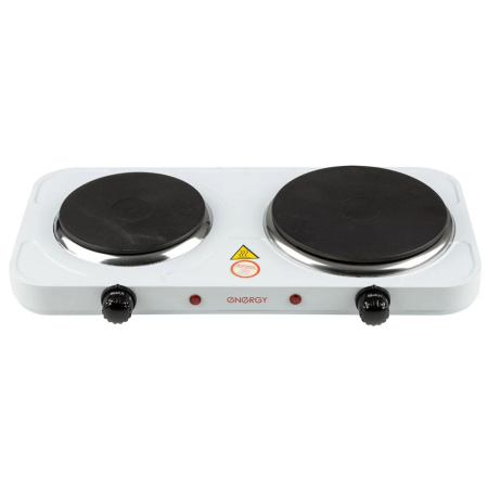 Изображение Плита Электрическая 2 конфорки настольная Белая 2500 Вт Energy EN-903 Картинка Плита Электрическая 2 конфорки настольная Белая 2500 Вт Energy EN-903