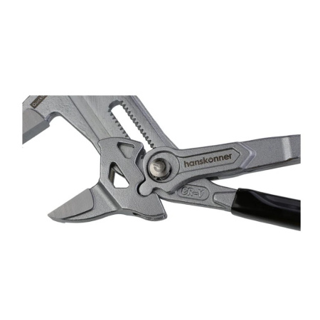 Картинка Клещи переставные 250 мм кнопочный шарнир без засечек Hanskonner