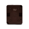 Картинка Выключатель кнопочный 1 клавиша IP54 10 АХ Коричневый Systeme Electric ATLASDESIGN Profi54