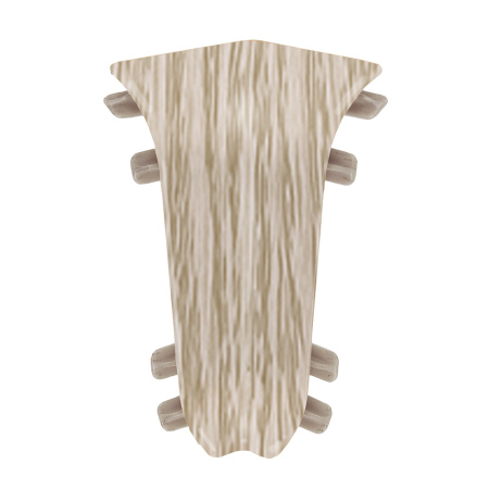 Внутренний угол для плинтуса К55 Комфорт Дуб северный